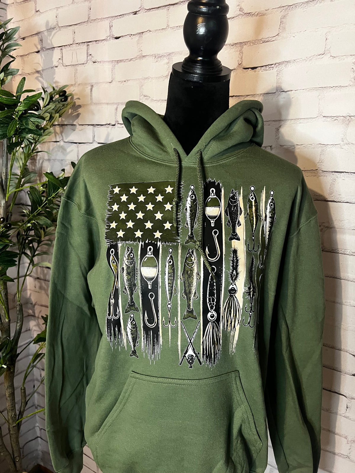 Fishing Flag Hoodie