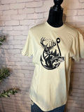 Deer & Fish Hook Graphic Tee