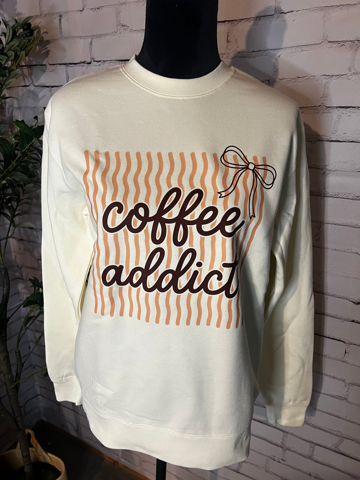 Coffee Addict Crewneck Sweatshirt