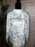 Camo Mock Neck Minnesota Sweatshirt