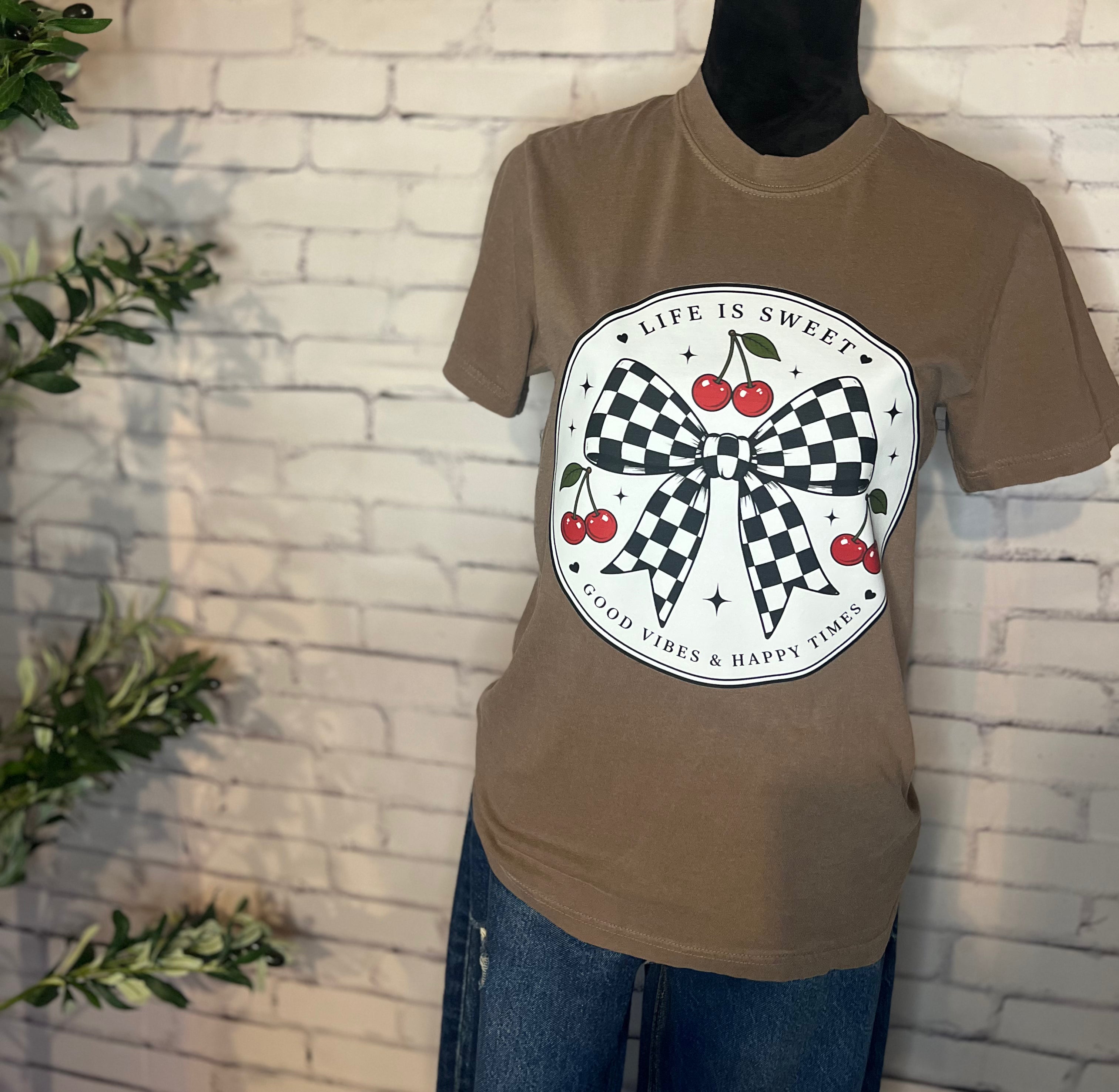 Life Is Sweet Graphic Tee