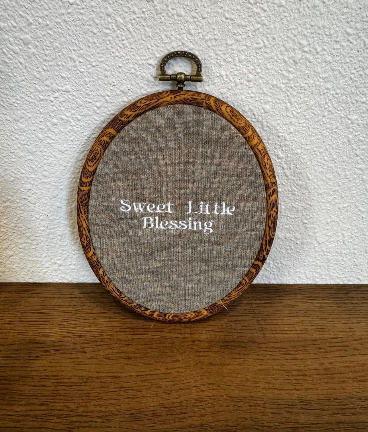 Baby Hoop Sign - Sweet Little Blessing