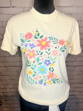 MN Floral Graphic Tee - Ivory