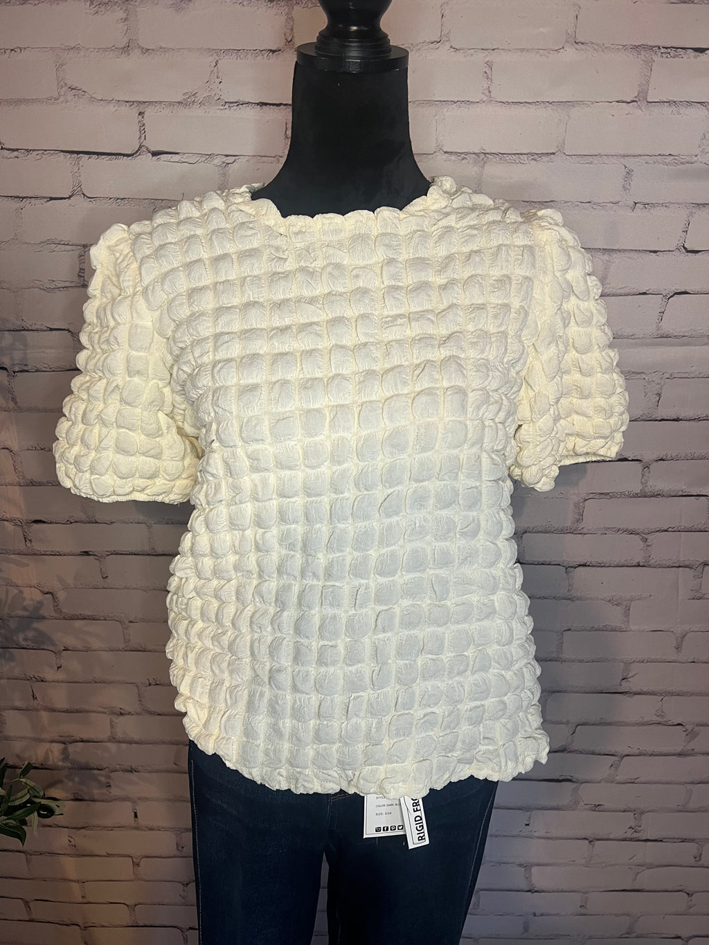 The Cloud Nine Texture Top
