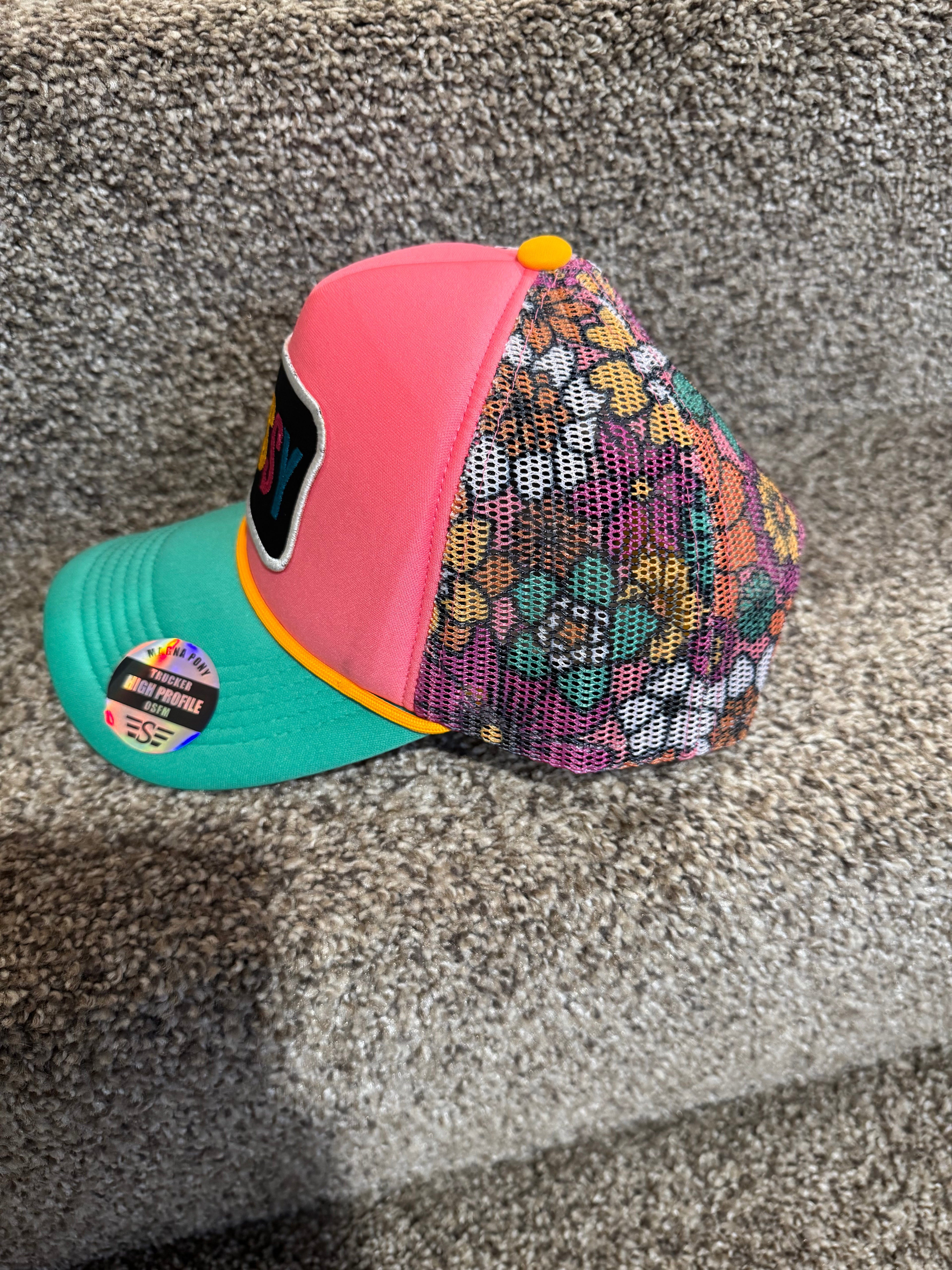 Sassy Embroidered Trucker Hat